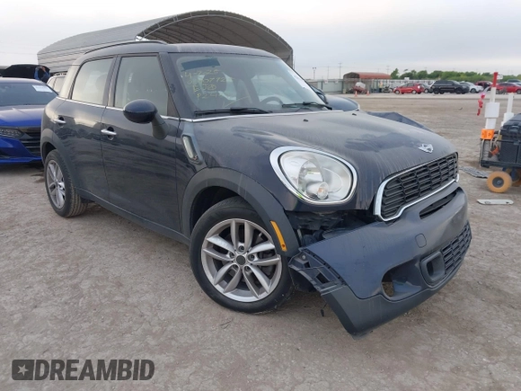 2013 MINI Countryman S with VIN WMWZC3C59DWP24390, listed as a IAAI auction lot 42038509 with 134,903 mi miles and . Bid and sale history available at DreamBid. Image 1.