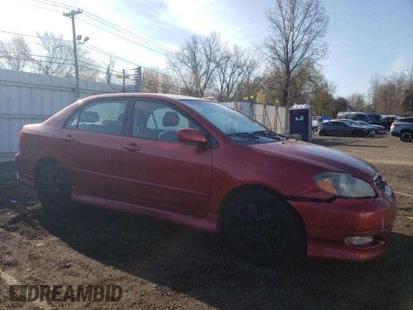 2007 Toyota Corolla CE with VIN 2T1BR32E97C719644, listed as a Copart auction lot 53611165 with 230,509 mi miles and Salvage Title. Bid and sale history available at DreamBid. Image 4.