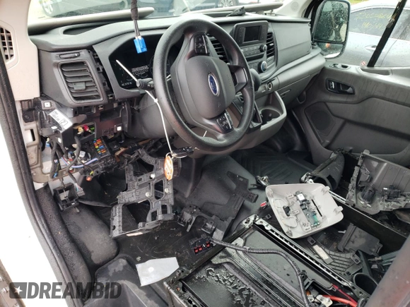 2022 Ford Transit Cargo with VIN 1FTBR1Y88NKA51675, listed as a Copart auction lot 53695774 with Not Provided miles and . Bid and sale history available at DreamBid. Image 8.
