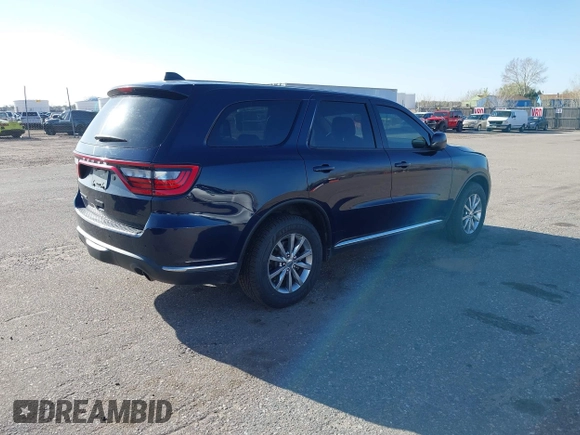 2017 Dodge Durango Special Service with VIN 1C4SDJFT1HC850816, listed as a IAAI auction lot 41975550 with 123,166 mi miles and . Bid and sale history available at DreamBid. Image 4.