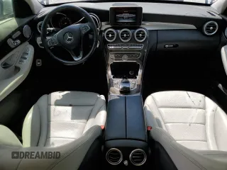 2015 Mercedes-Benz C 300 with VIN 55SWF4JB1FU077291, listed as a Copart auction lot 56153025 with 62,000 mi miles and Clean Title. Bid and sale history available at DreamBid. Image 8.
