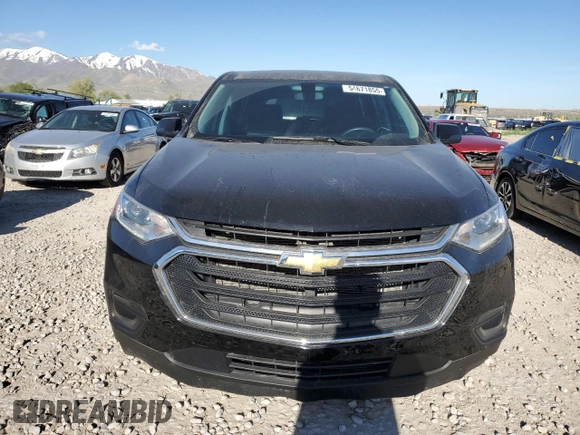 2021 Chevrolet Traverse LS with VIN 1GNEVFKW7MJ151114, listed as a Copart auction lot 54671855 with 65,466 mi miles and Clean Title. Bid and sale history available at carsss.com. Image 5.