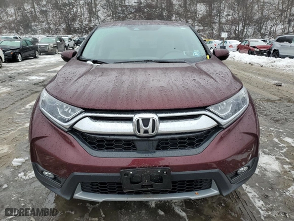 2018 Honda CR-V EX with VIN 7FARW2H51JE054660, listed as a Copart auction lot 44739035 with 17,872 mi miles and Non Repairable. Bid and sale history available at carsss.com. Image 5.