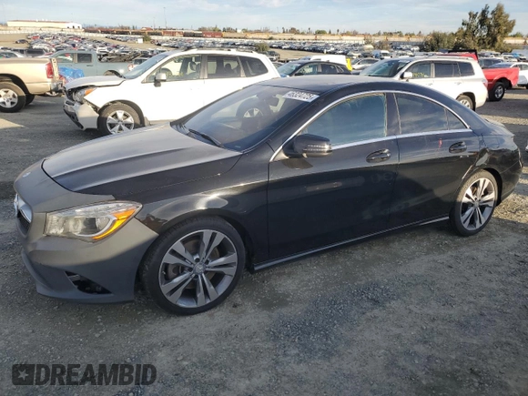 2014 Mercedes-Benz CLA 250 with VIN WDDSJ4EB0EN123238, listed as a Copart auction lot 46324725 with 189,010 mi miles and Salvage title. Bid and sale history available at DreamBid. Image 1.