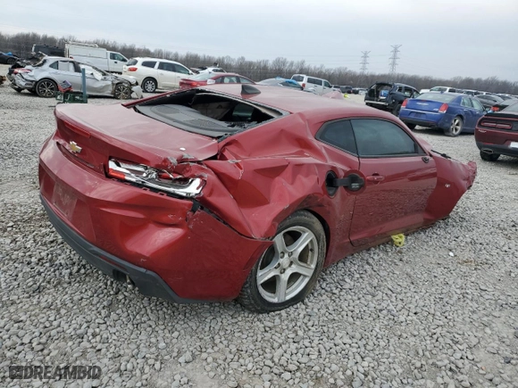 2017 Chevrolet Camaro 1LT with VIN 1G1FB1RS7H0117111, listed as a Copart auction lot 47038465 with 0 mi miles and Salvage Title. Bid and sale history available at carsss.com. Image 3.