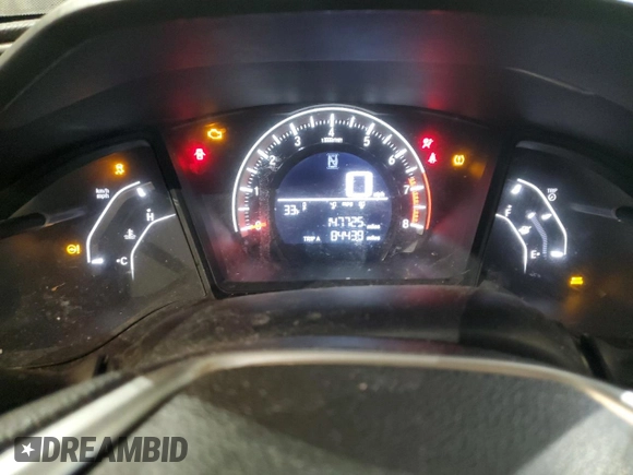 2016 Honda Civic Sedan LX with VIN 19XFC2F56GE233737, listed as a Copart auction lot 43183635 with 147,725 mi miles and Salvage Title. Bid and sale history available at carsss.com. Image 9.
