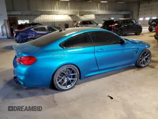 2016 BMW M4 with VIN WBS3R9C58GK708678, listed as a Copart auction lot 81823173 with 0 mi miles. Bid and sale history available at carsss.com. Image 3.