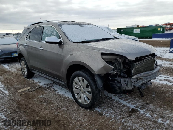 2011 Chevrolet Equinox LTZ with VIN 2CNFLGEC6B6372039, listed as a Copart auction lot 46114985 with 149,997 mi miles and Salvage Title. Bid and sale history available at carsss.com. Image 4.
