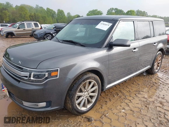 2017 Ford Flex Limited z VIN 2FMGK5D84HBA05049, wystawiony jako IAAI lot #41983079 z przebiegiem 128 052 mil mil oraz . Historia ofert i sprzedaży dostępna na DreamBid. Obrazek 2.