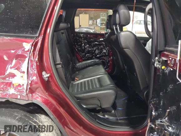 2019 Jeep Grand Cherokee Limited X with VIN 1C4RJFBG9KC563485, listed as a IAAI auction lot 41499713 with 90,405 mi miles and . Bid and sale history available at DreamBid. Image 8.