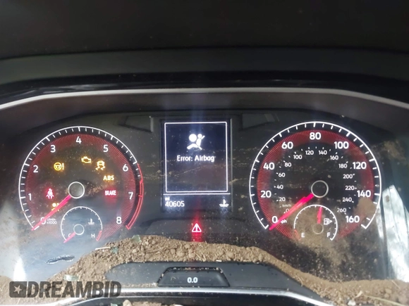 2021 Volkswagen Jetta S with VIN 3VWC57BU3MM011954, listed as a IAAI auction lot 42518577 with 40,605 mi miles and . Bid and sale history available at DreamBid. Image 7.