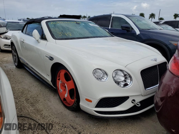 2016 Bentley Continental GT S with VIN SCBGH3ZA4GC054160, listed as a Copart auction lot 74048054 with Not Provided miles and Salvage Title. Bid and sale history available at DreamBid. Image 4.