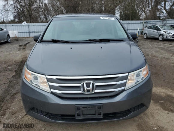 2012 Honda Odyssey EX-L with VIN 5FNRL5H61CB508181, listed as a Copart auction lot 52174205 with 203,763 mi miles and Salvage Title. Bid and sale history available at carsss.com. Image 5.
