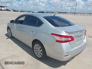 2014 Nissan Sentra SV with VIN 3N1AB7AP3EY218551, listed as a IAAI auction lot 42576105 with 121,621 mi miles and . Bid and sale history available at DreamBid. Image 3.
