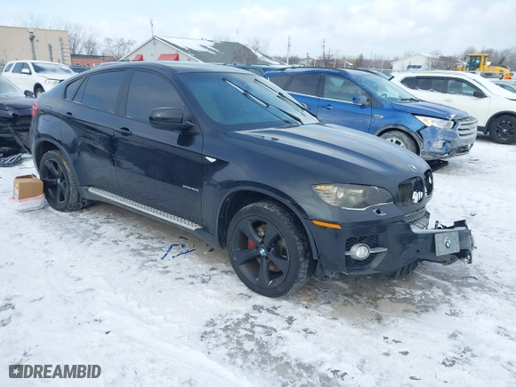 2010 BMW X6 50i with VIN 5UXFG8C55ALZ94803, listed as a IAAI auction lot 41387175 with 114,426 mi miles. Bid and sale history available at carsss.com. Image 1.