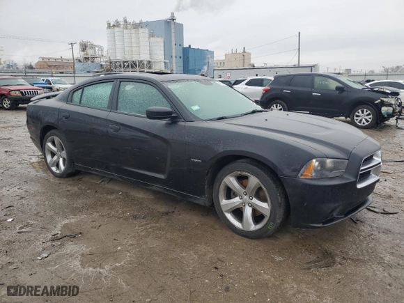 2014 Dodge Charger RT Plus with VIN 2C3CDXCT9EH155167, listed as a Copart auction lot 43786635 with 119,337 mi miles and Clean Title. Bid and sale history available at carsss.com. Image 4.