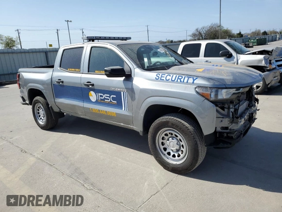 2024 Chevrolet Colorado 2WD Work Truck z VIN 1GCGSBECXR1232006, wystawiony jako Copart lot #49983325 z przebiegiem Nie podano mil oraz Szkoda całkowita • Salvage title. Historia ofert i sprzedaży dostępna na DreamBid. Obrazek 4.