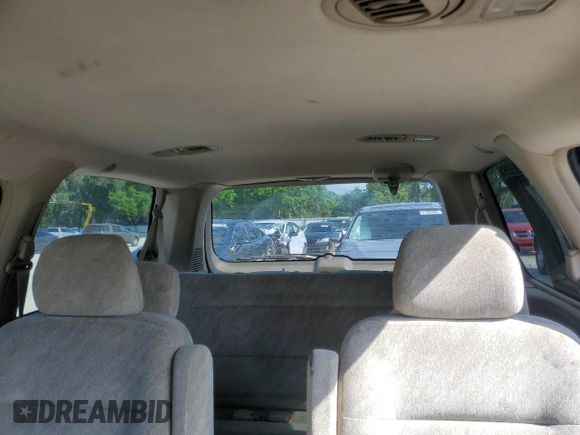 2000 Honda Odyssey EX with VIN 2HKRL1860YH599624, listed as a Copart auction lot 51588625 with Not Provided miles and Salvage Title. Bid and sale history available at DreamBid. Image 10.