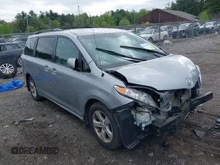 2012 Toyota Sienna LE AAS with VIN 5TDKK3DC7CS196531, listed as a IAAI auction lot 42279383 with 121,633 mi miles and . Bid and sale history available at DreamBid. Image 1.