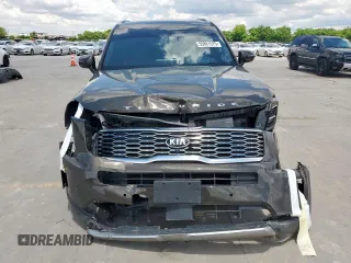 2020 Kia Telluride SX z VIN 5XYP5DHC1LG038521, wystawiony jako Copart lot #55861575 z przebiegiem 56 694 mil mil oraz Czysty tytuł • Clean title. Historia ofert i sprzedaży dostępna na DreamBid. Obrazek 5.