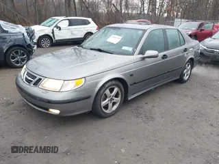 2004 Saab 9-5 Arc with VIN YS3ED49A143512764, listed as a IAAI auction lot 41866789 with 114,796 mi miles. Bid and sale history available at carsss.com. Image 2.