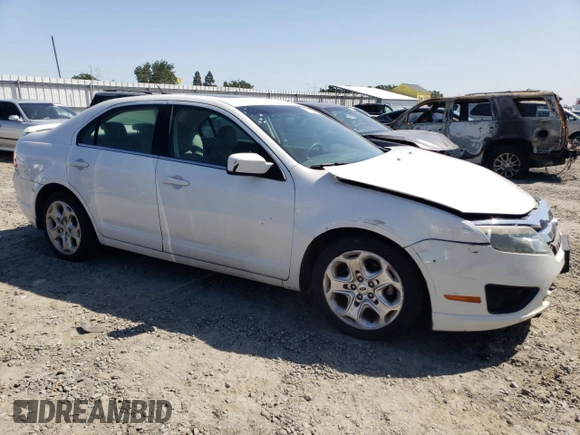 2010 Ford Fusion SE with VIN 3FAHP0HA1AR182522, listed as a Copart auction lot 55133975 with 166,793 mi miles and Salvage Title. Bid and sale history available at DreamBid. Image 4.