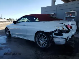 2018 Mercedes-Benz C 300 with VIN WDDWK4JB6JF710763, listed as a Copart auction lot 46602625 with 56,031 mi miles and Salvage Title. Bid and sale history available at DreamBid. Image 2.