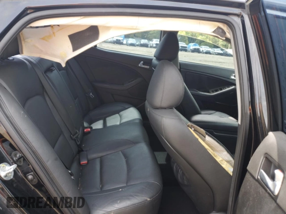 2015 Kia Optima SX Turbo with VIN 5XXGR4A62FG493749, listed as a Copart auction lot 58897855 with 151,744 mi miles and Salvage title. Bid and sale history available at DreamBid. Image 10.