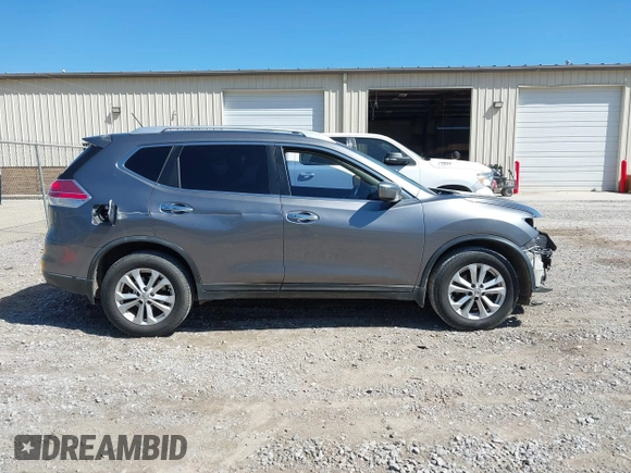 2016 Nissan Rogue SV with VIN KNMAT2MT4GP687643, listed as a IAAI auction lot 41762635 with 98,771 mi miles and . Bid and sale history available at DreamBid. Image 13.