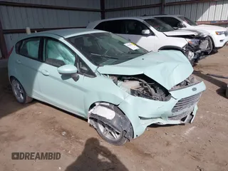 2017 Ford Fiesta SE with VIN 3FADP4EJ3HM172351, listed as a IAAI auction lot 41769567 with 86,948 mi miles. Bid and sale history available at carsss.com. Image 1.