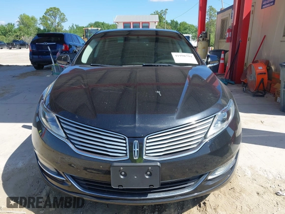 2014 Lincoln MKZ with VIN 3LN6L2G97ER824923, listed as a IAAI auction lot 41998794 with 96,847 mi miles. Bid and sale history available at carsss.com. Image 12.