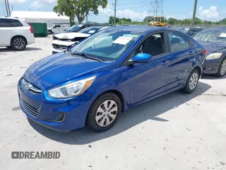 2015 Hyundai Accent GLS z VIN KMHCT4AE5FU820657, wystawiony jako IAAI lot #42506759 z przebiegiem 110 376 mil mil oraz . Historia ofert i sprzedaży dostępna na DreamBid. Obrazek 2.