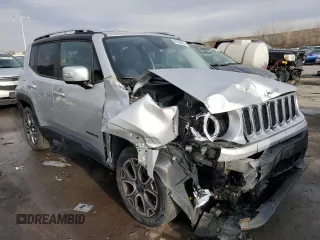 2015 Jeep Renegade Limited with VIN ZACCJBDT6FPB32385, listed as a Copart auction lot 43336825 with 97,651 mi miles and Salvage Title. Bid and sale history available at DreamBid. Image 4.