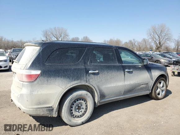 2013 Dodge Durango Citadel z VIN 1C4SDJET4DC500821, wystawiony jako Copart lot #50994305 z przebiegiem 209 141 mil mil oraz Szkoda całkowita • Salvage title. Historia ofert i sprzedaży dostępna na DreamBid. Obrazek 3.