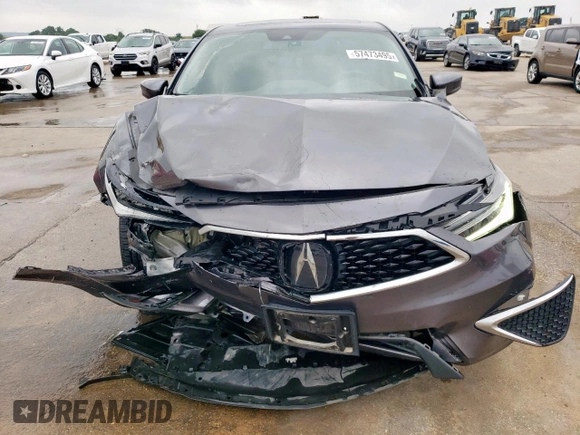 2020 Acura ILX Premium с VIN 19UDE2F78LA010617, выставлен на аукционе Copart как лот 57473495 с пробегом 22 667 миль миль и Списание • Salvage title. История ставок и продаж доступна на DreamBid. Изображение 5.