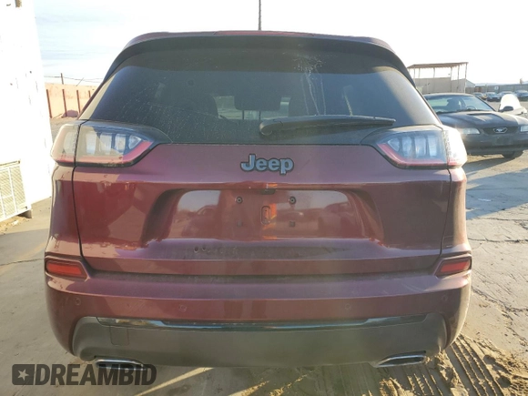 2019 Jeep Cherokee Limited with VIN 1C4PJLDX3KD373579, listed as a Copart auction lot 86581454 with 44,382 mi miles and Salvage title. Bid and sale history available at DreamBid. Image 6.