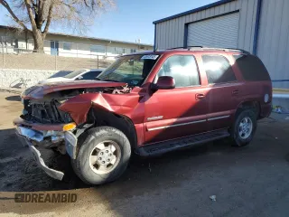 2002 Chevrolet Tahoe Z71 with VIN 1GNEK13Z62R310238, listed as a Copart auction lot 43973145 with 218,657 mi miles and Salvage Title. Bid and sale history available at carsss.com. Image 1.