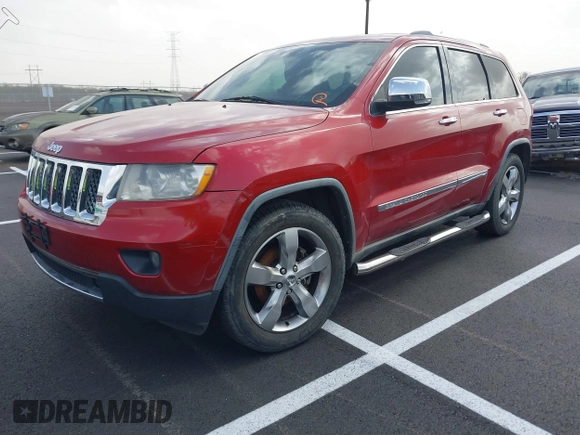 2011 Jeep Grand Cherokee Overland with VIN 1J4RS6GT4BC561169, listed as a IAAI auction lot 41847912 with 220,713 mi miles and . Bid and sale history available at DreamBid. Image 17.