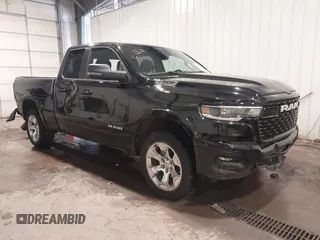 2025 Ram 1500 with VIN 1C6SRFBP9SN502384, listed as a IAAI auction lot 42409449 with 10,368 mi miles and . Bid and sale history available at DreamBid. Image 1.