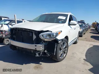 2015 Infiniti QX60 with VIN 5N1AL0MN0FC542915, listed as a IAAI auction lot 41770843 with 159,286 mi miles. Bid and sale history available at carsss.com. Image 17.