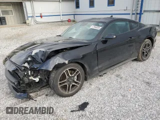 2022 Ford Mustang EcoBoost with VIN 1FA6P8TH5N5121693, listed as a Copart auction lot 47546355 with 40,005 mi miles and Salvage Title. Bid and sale history available at carsss.com. Image 1.