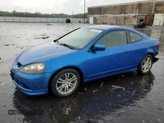 2006 Acura RSX with VIN JH4DC548X6S003165, listed as a Copart auction lot 60038384 with 120,841 mi miles and Salvage Title. Bid and sale history available at carsss.com. Image 1.