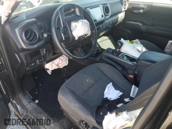 2018 Toyota Tacoma SR with VIN 5TFCZ5AN3JX128185, listed as a Copart auction lot 48668685 with 0 mi miles and Salvage Title. Bid and sale history available at carsss.com. Image 8.