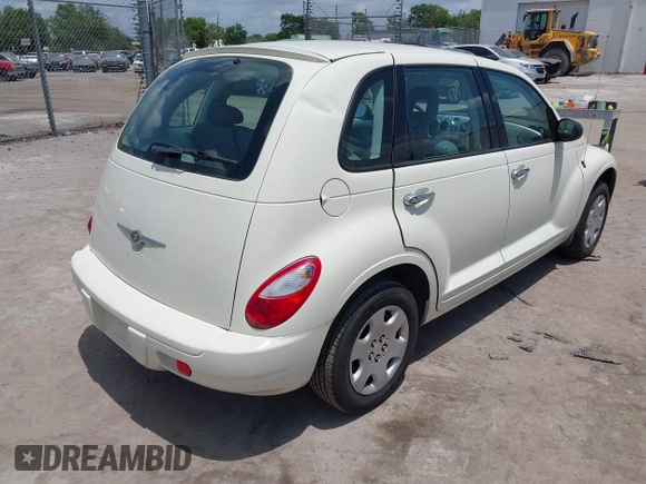 2008 Chrysler PT Cruiser with VIN 3A8FY48B08T214865, listed as a IAAI auction lot 42133774 with 52,960 mi miles. Bid and sale history available at carsss.com. Image 4.