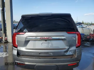 2021 GMC Yukon SLT with VIN 1GKS2BKD4MR123045, listed as a Copart auction lot 86637604 with 100,182 mi miles and Salvage Title. Bid and sale history available at carsss.com. Image 6.
