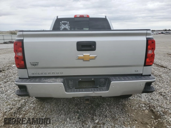 2017 Chevrolet Silverado 1500 LT with VIN 3GCUKREC0HG431285, listed as a Copart auction lot 49585755 with 134,008 mi miles and Salvage Title. Bid and sale history available at DreamBid. Image 6.