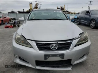2011 Lexus IS 250 C with VIN JTHFF2C25B2518323, listed as a Copart auction lot 50931405 with 157,515 mi miles and Salvage title. Bid and sale history available at DreamBid. Image 5.