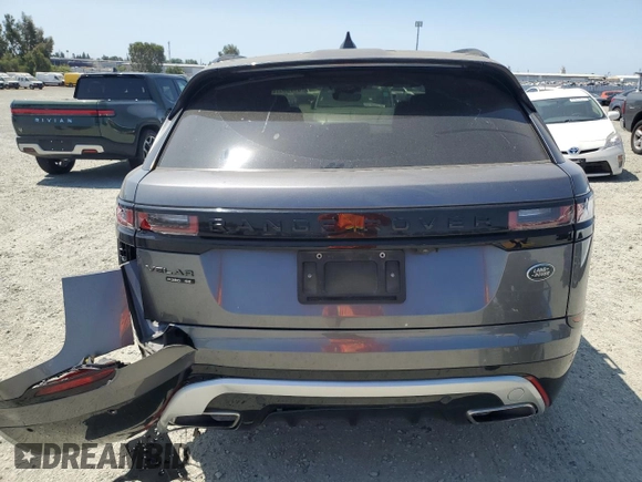 2018 Land Rover Range Rover Velar R-Dynamic SE z VIN SALYL2RV8JA772755, wystawiony jako Copart lot #61056515 z przebiegiem 45 098 mil mil oraz Szkoda całkowita • Salvage title. Historia ofert i sprzedaży dostępna na DreamBid. Obrazek 6.