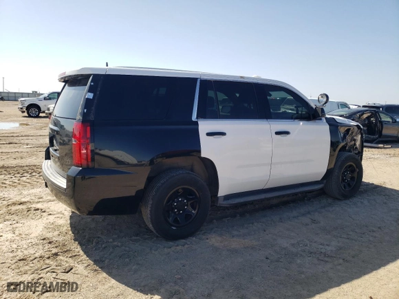 2016 Chevrolet Tahoe Commercial with VIN 1GNLCDEC2GR136559, listed as a Copart auction lot 51077695 with 123,968 mi miles and Salvage Title. Bid and sale history available at carsss.com. Image 3.