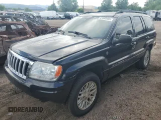 2004 Jeep Grand Cherokee Limited with VIN 1J8GW58J34C363977, listed as a Copart auction lot 61049485 with 162,329 mi miles and Salvage title. Bid and sale history available at DreamBid. Image 1.